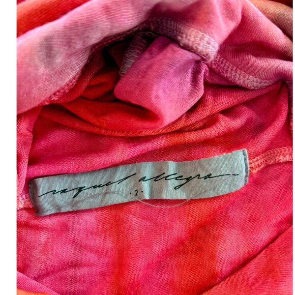 Raquel Allegra Tie-Dye Maxi Dress - Sunset Ombré Bohemian Bliss Size 2 (M) - Picture 8 of 11